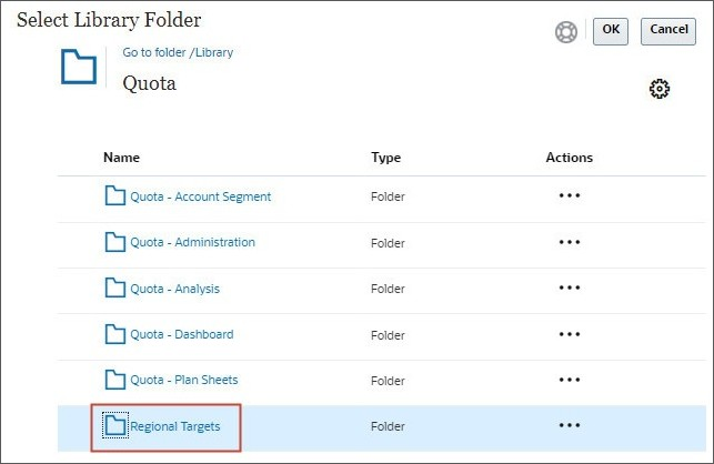 choose folder